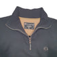 Mens Black Champion  Quarter Zip Jumper