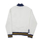 Mens White Polo Ralph Lauren Cricket Club Vintage Quarter Zip Jumper