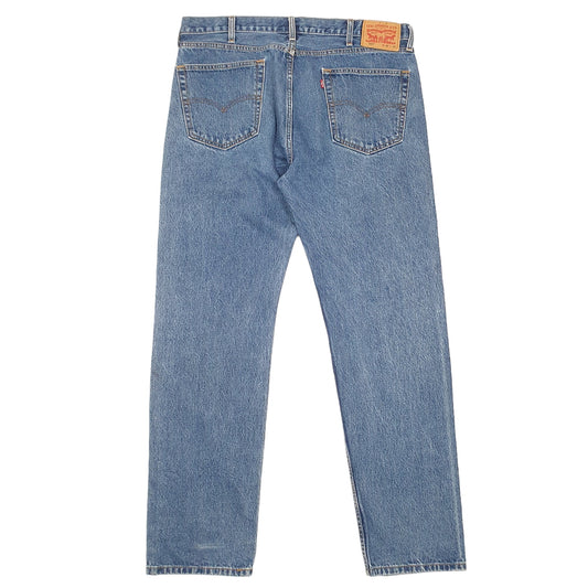 Mens Blue Levis  505 JeansW38 L34