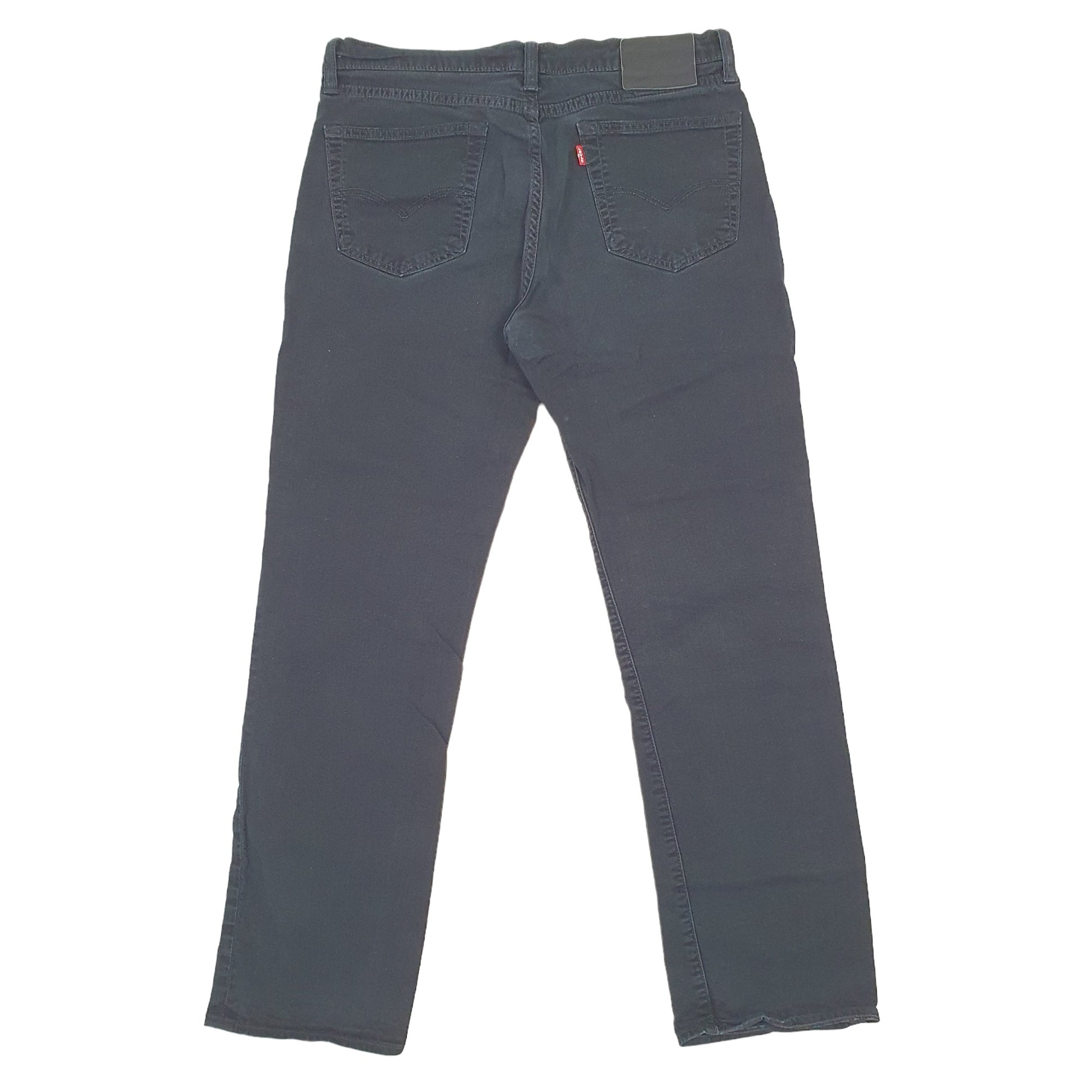 Levis 514 Straight Fit Jeans W33 L30 Black