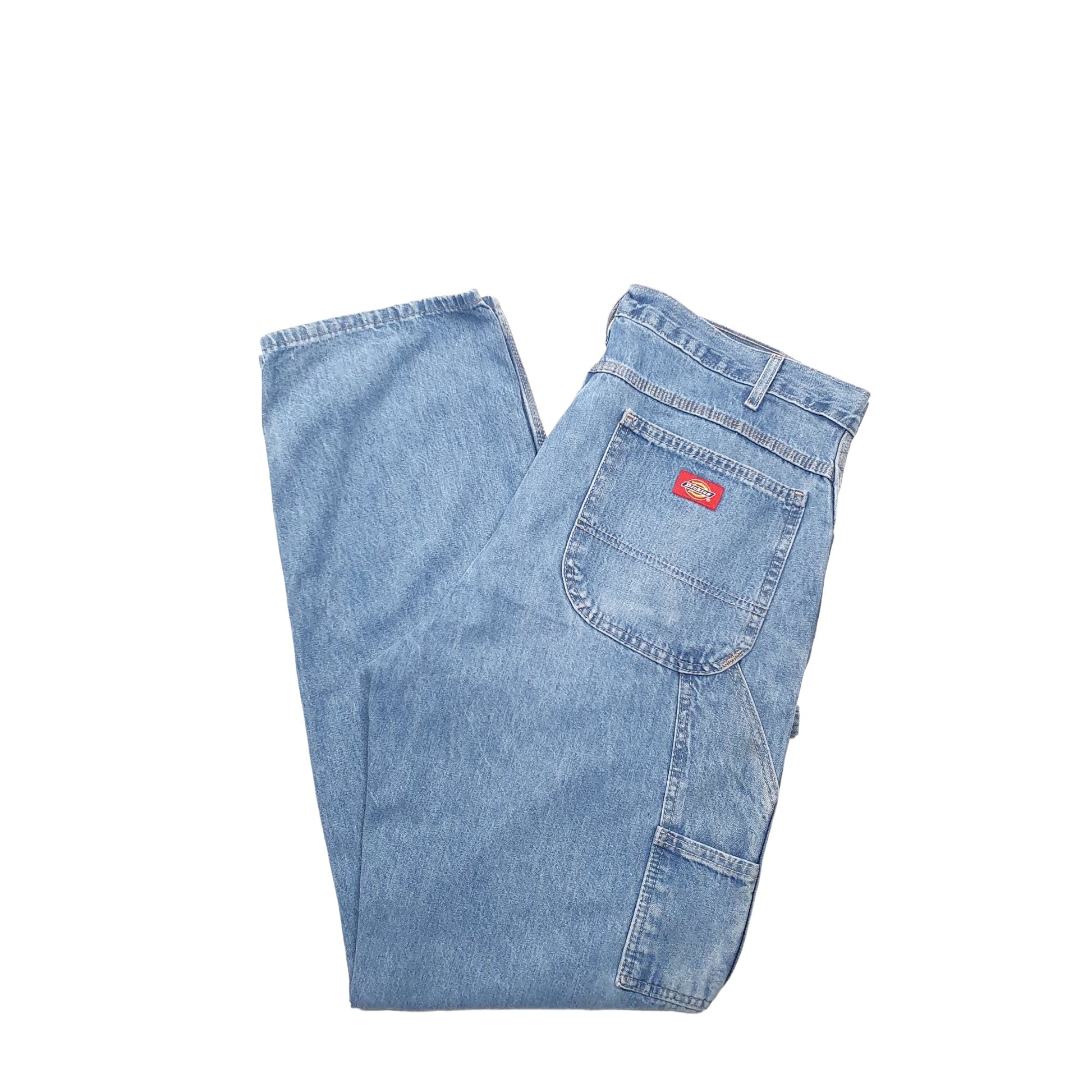 Dickies Carpenter Loose Fit Jeans W36 L34 Blue