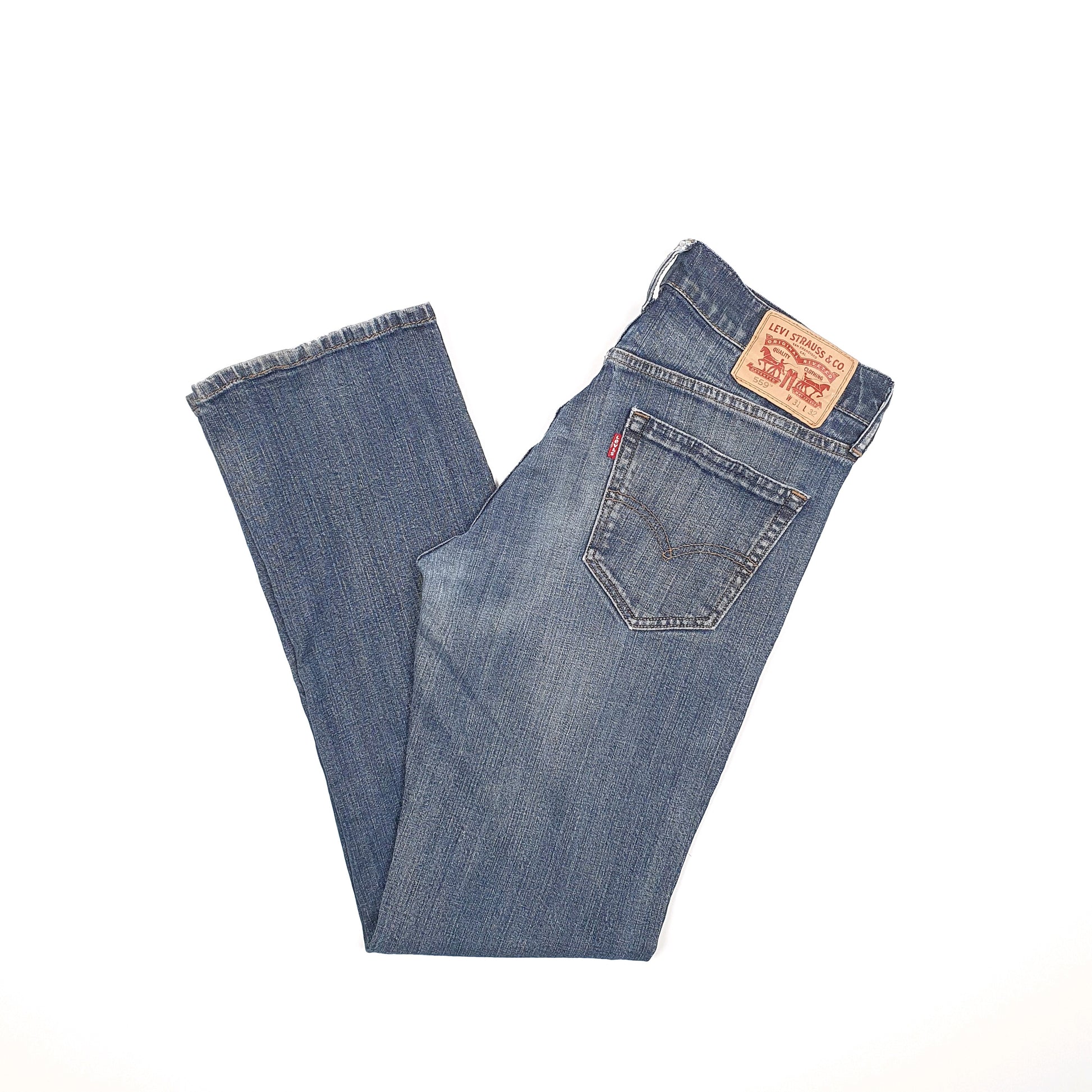 Levis 559 Relaxed Fit Jeans W31 L31 Blue