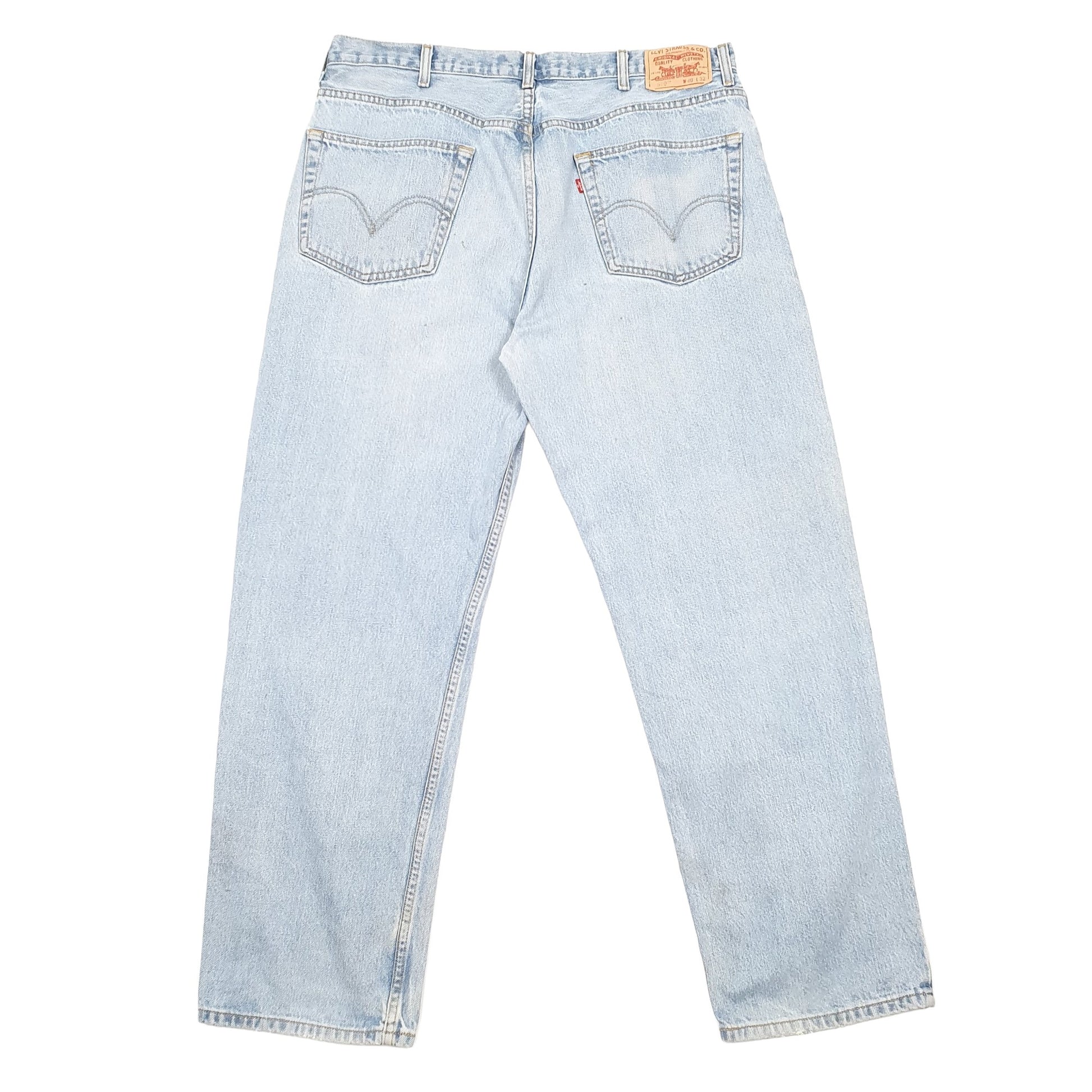 Levis 550 Relaxed Fit Jeans W40 L32 Blue