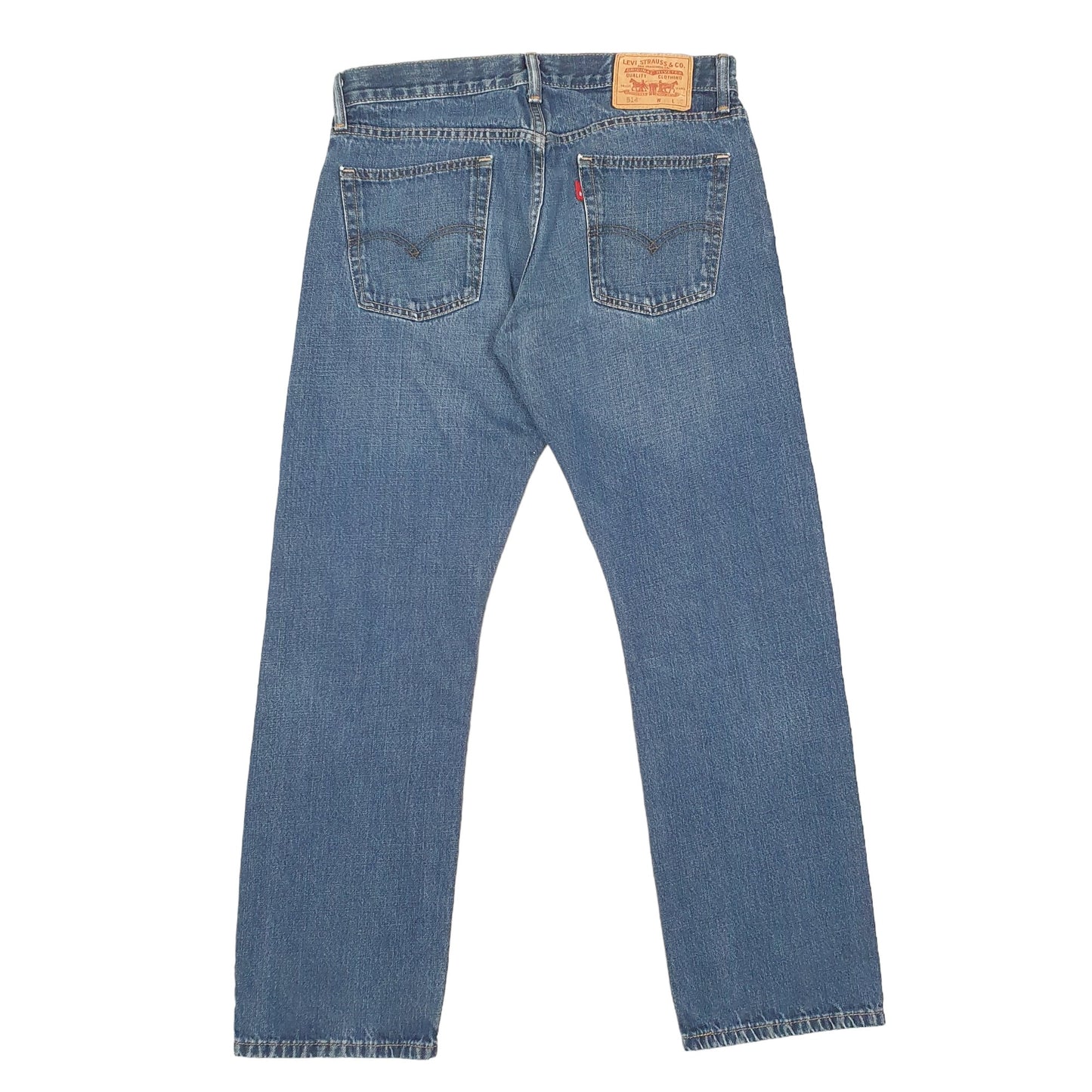 Mens Blue Levis  514 JeansW33 L30