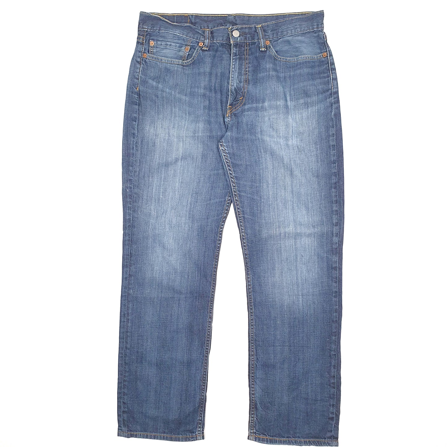 Levis 514 Straight Fit Jeans W34 L30 Blue