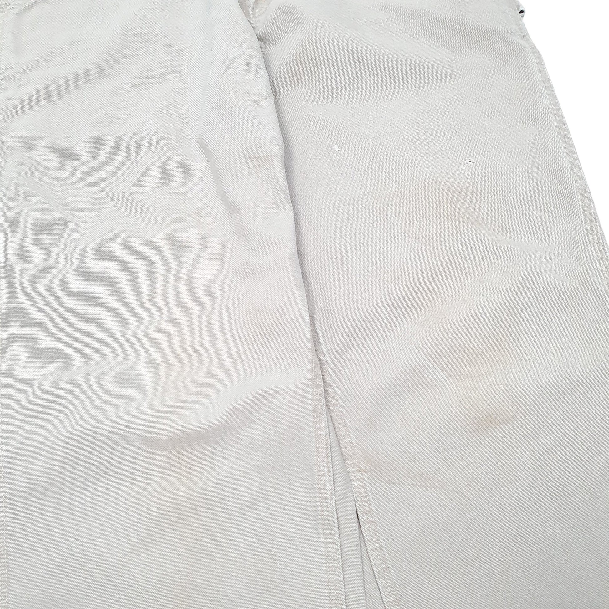 Mens Beige Carhartt  Carpenter Trousers
