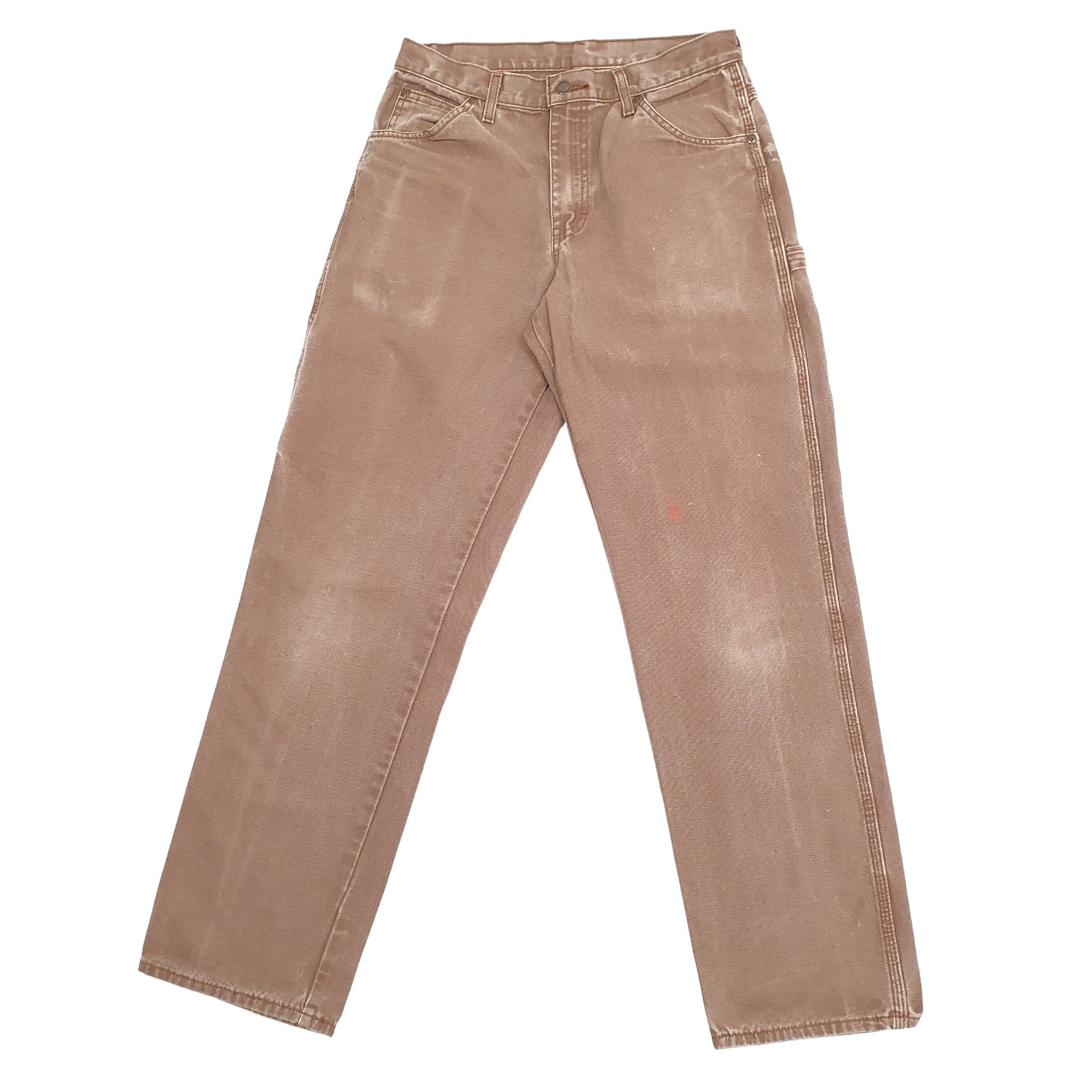 Mens Brown Dickies  Carpenter Trousers