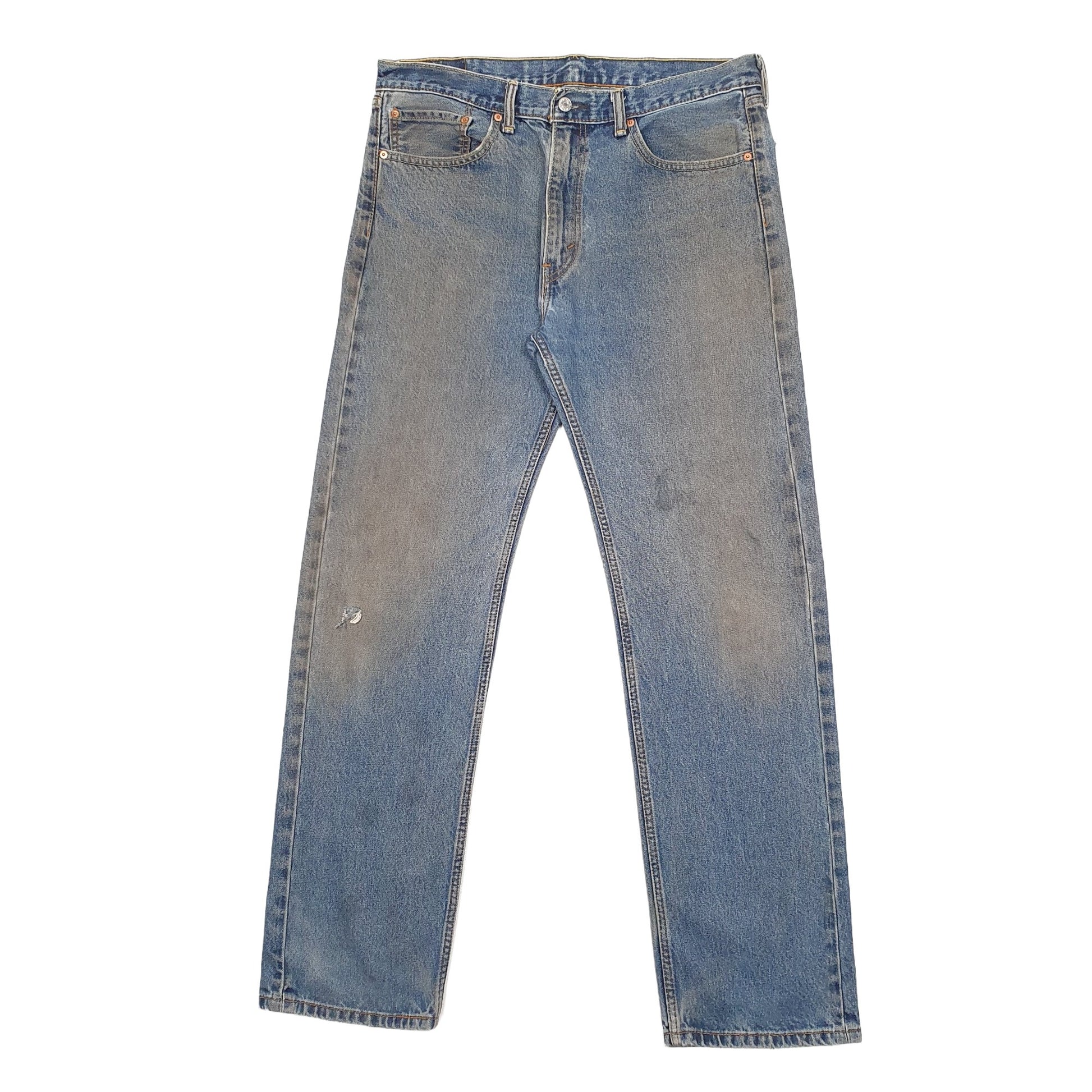 Mens Blue Levis  505 JeansW36 L34