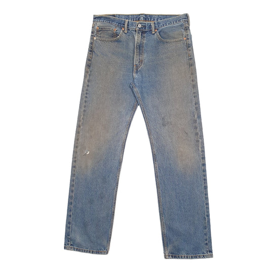 Mens Blue Levis  505 JeansW36 L34