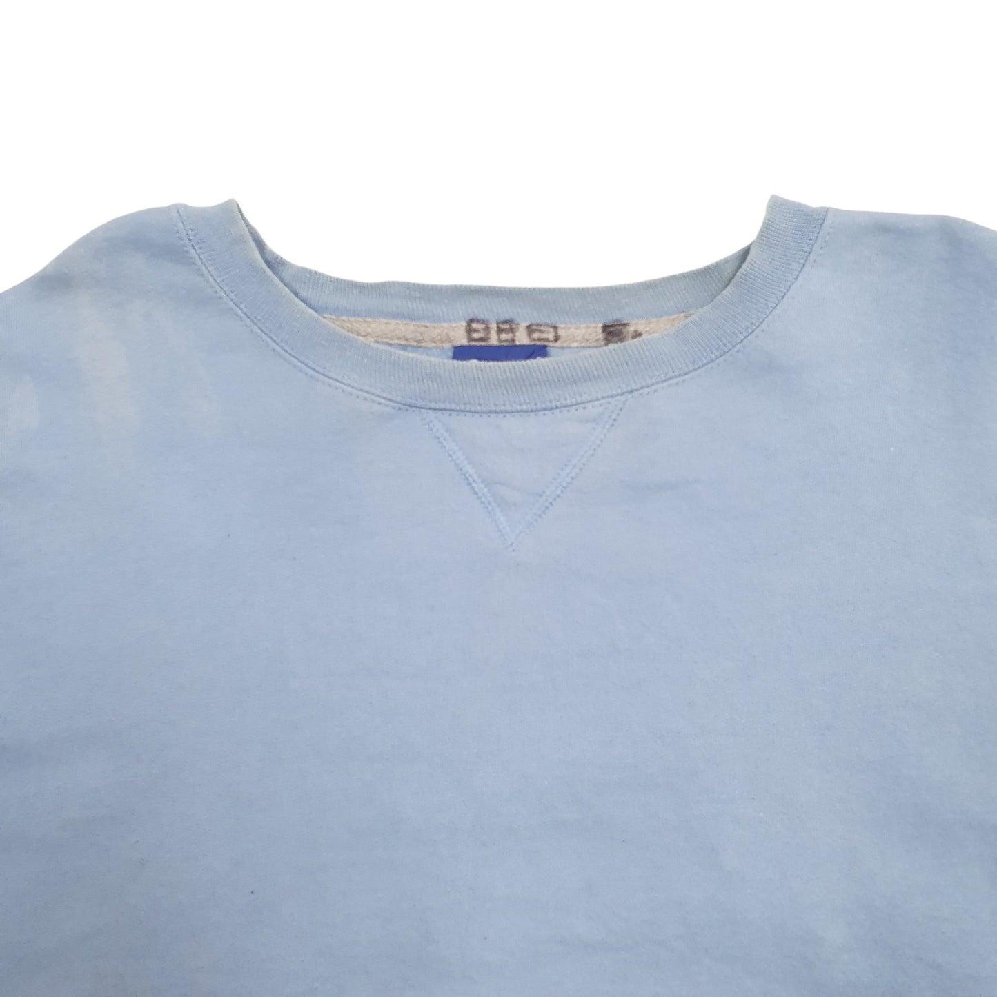 Mens Blue Champion  Crewneck Jumper
