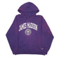 Mens Purple Champion James Maddison University Hoodie Jumper