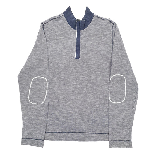 Champion Quarter Zip M Blue