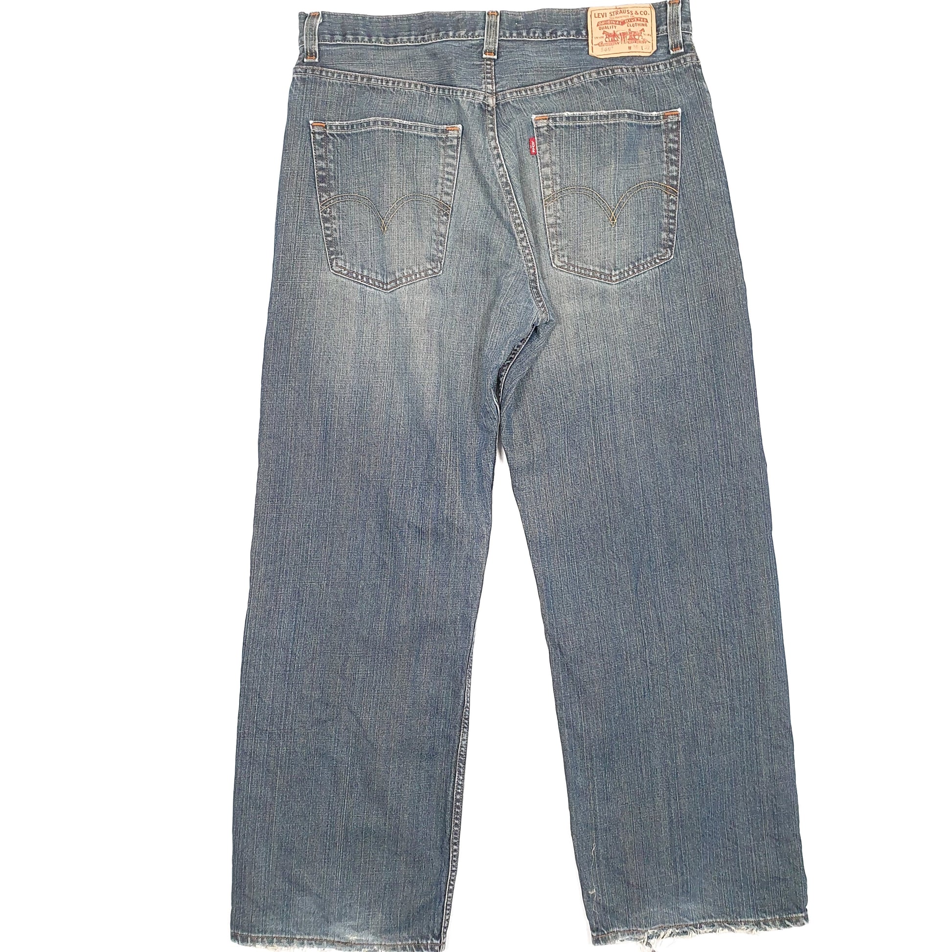 Levis 569 Loose Fit Jeans W36 L31 Blue