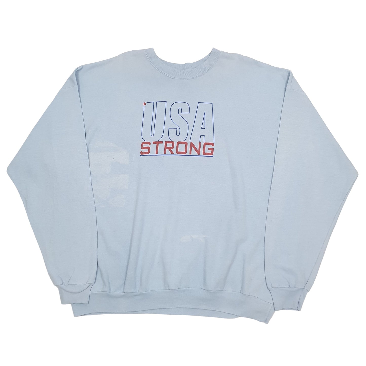 USA Strong Crewneck XXL Blue