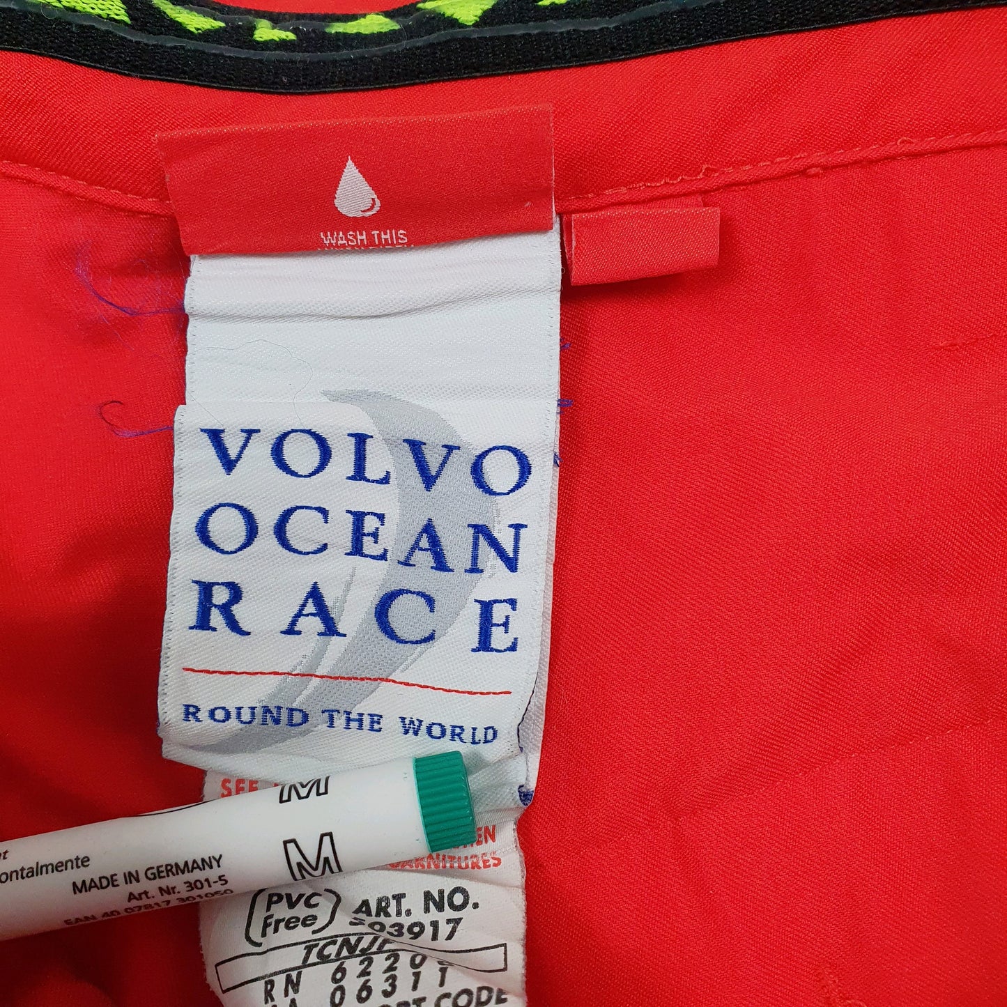 Puma Volvo Yachting Sailing Ocean Race Nylon Red Cargo Workwear Shorts W36 Red