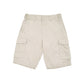 Beige Facconable Cargo Shorts