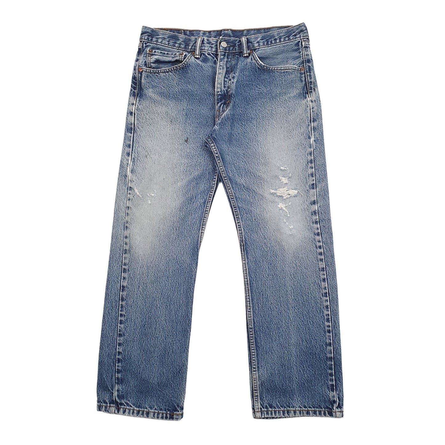 Levis 505 Regular Fit Jeans W34 L27 Blue