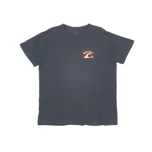 Quiksilver Short Sleeve T Shirt Black