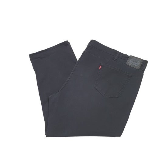 Levis 541 Tapered Fit Jeans W56 L29 Black