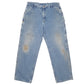 Mens Blue Carhartt  Carpenter JeansW38 L32