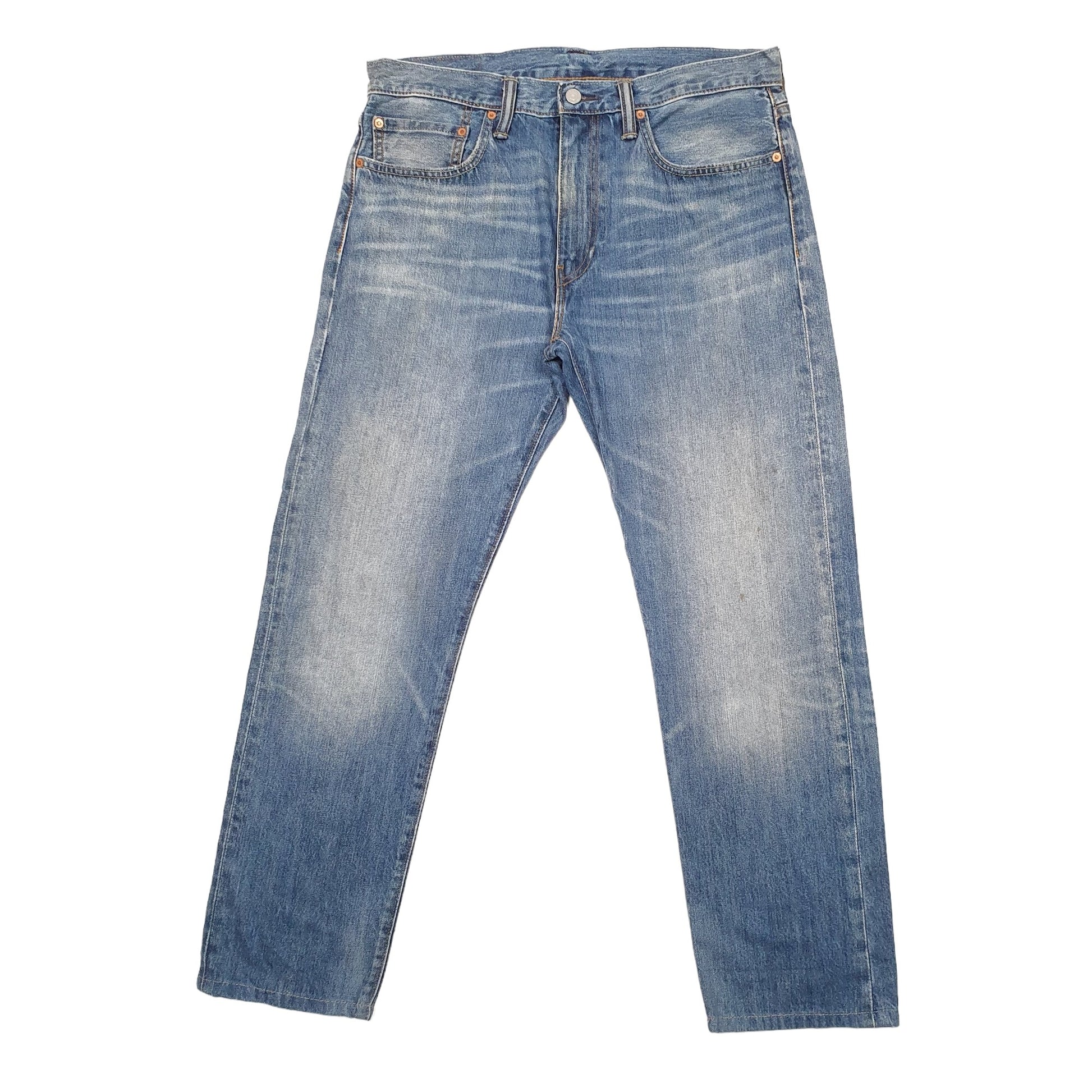Mens Blue Levis  502 JeansW35 L30