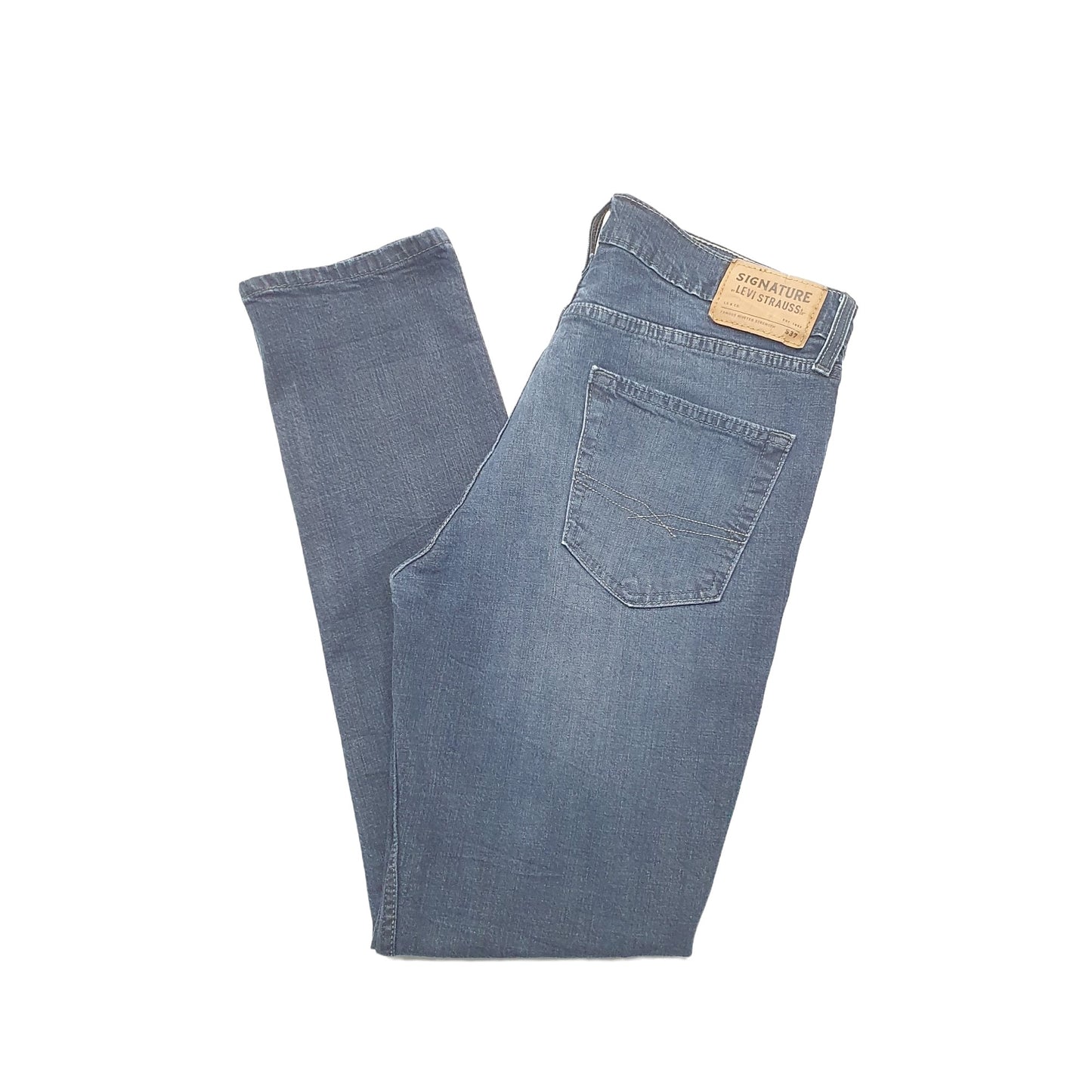Levis Signature Regular Fit Jeans W34 L32 Blue