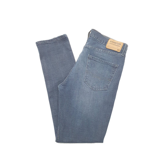Levis Signature Regular Fit Jeans W34 L32 Blue