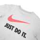 Nike Short Sleeve T Shirt Grey