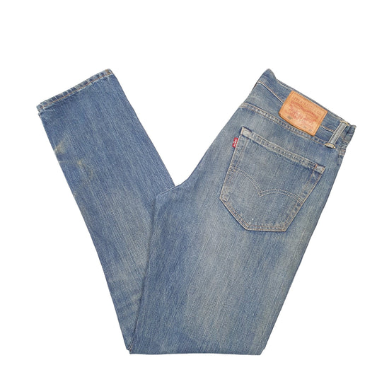 Mens Blue Levis Taper 522 JeansW34 L32