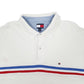 Mens White Tommy Hilfiger  Short Sleeve Polo Shirt