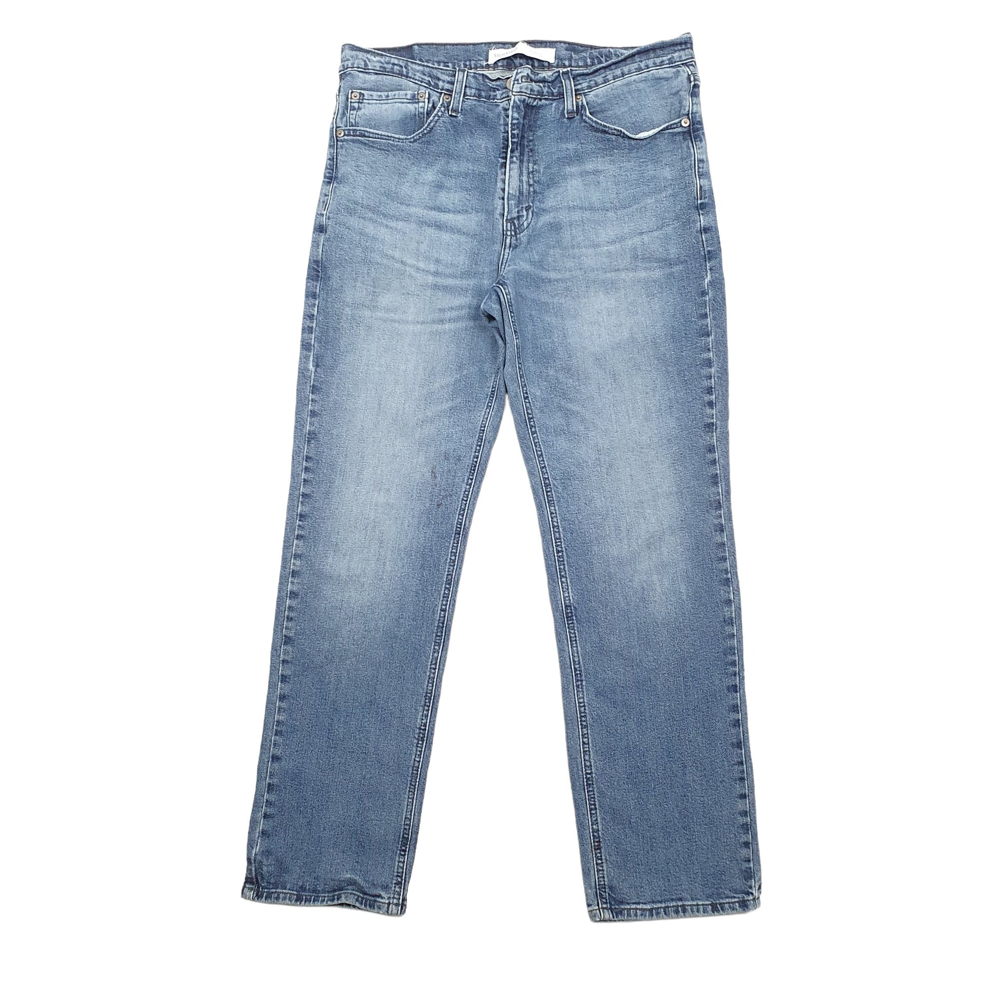 Levis Signature Regular Fit Jeans W34 L30 Blue