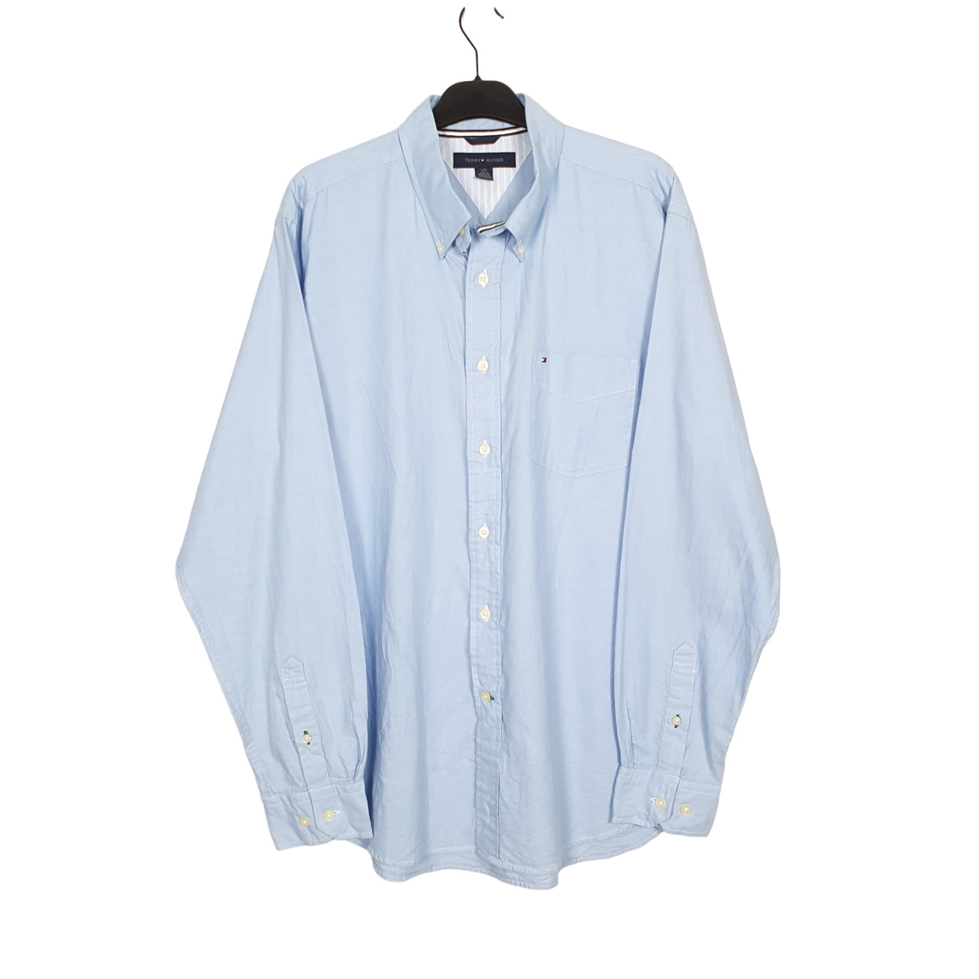 Tommy Hilfiger Long Sleeve Regular Fit Shirt Blue