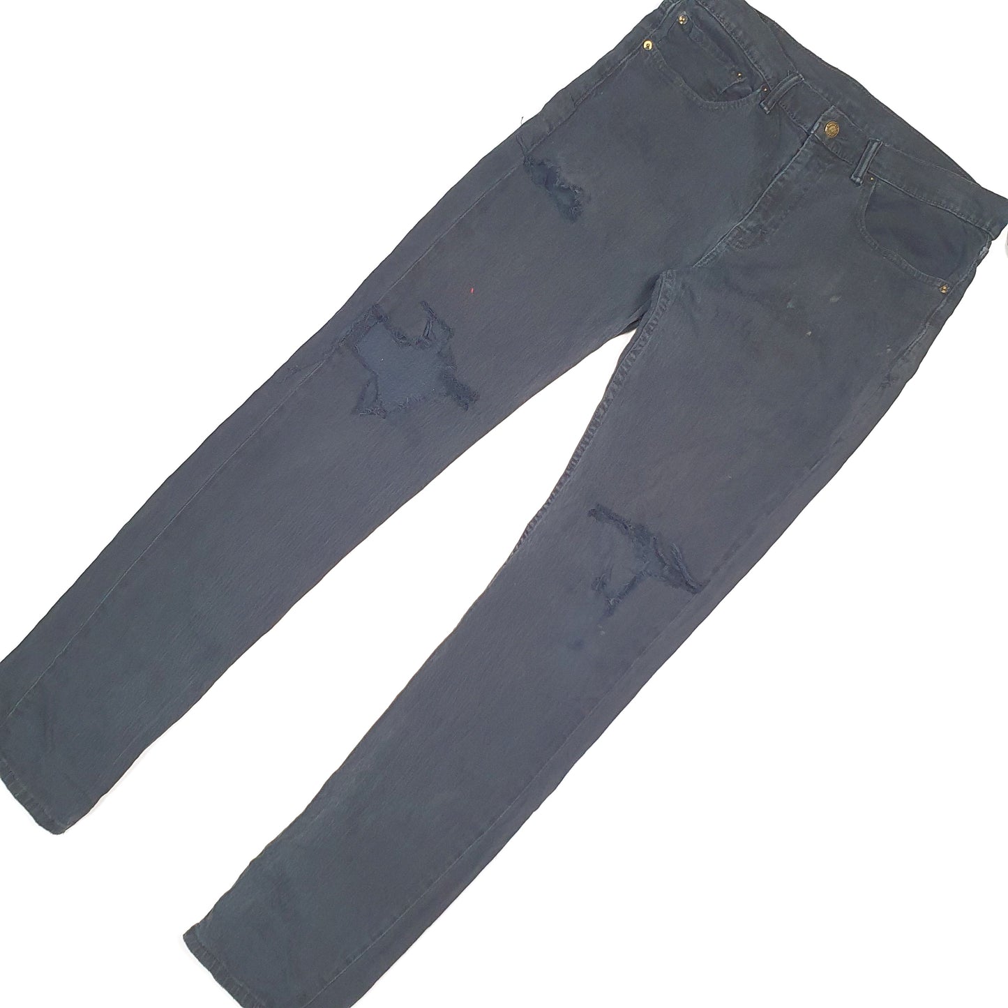 Levis 511 Slim Fit Ripped Jeans W35 L36