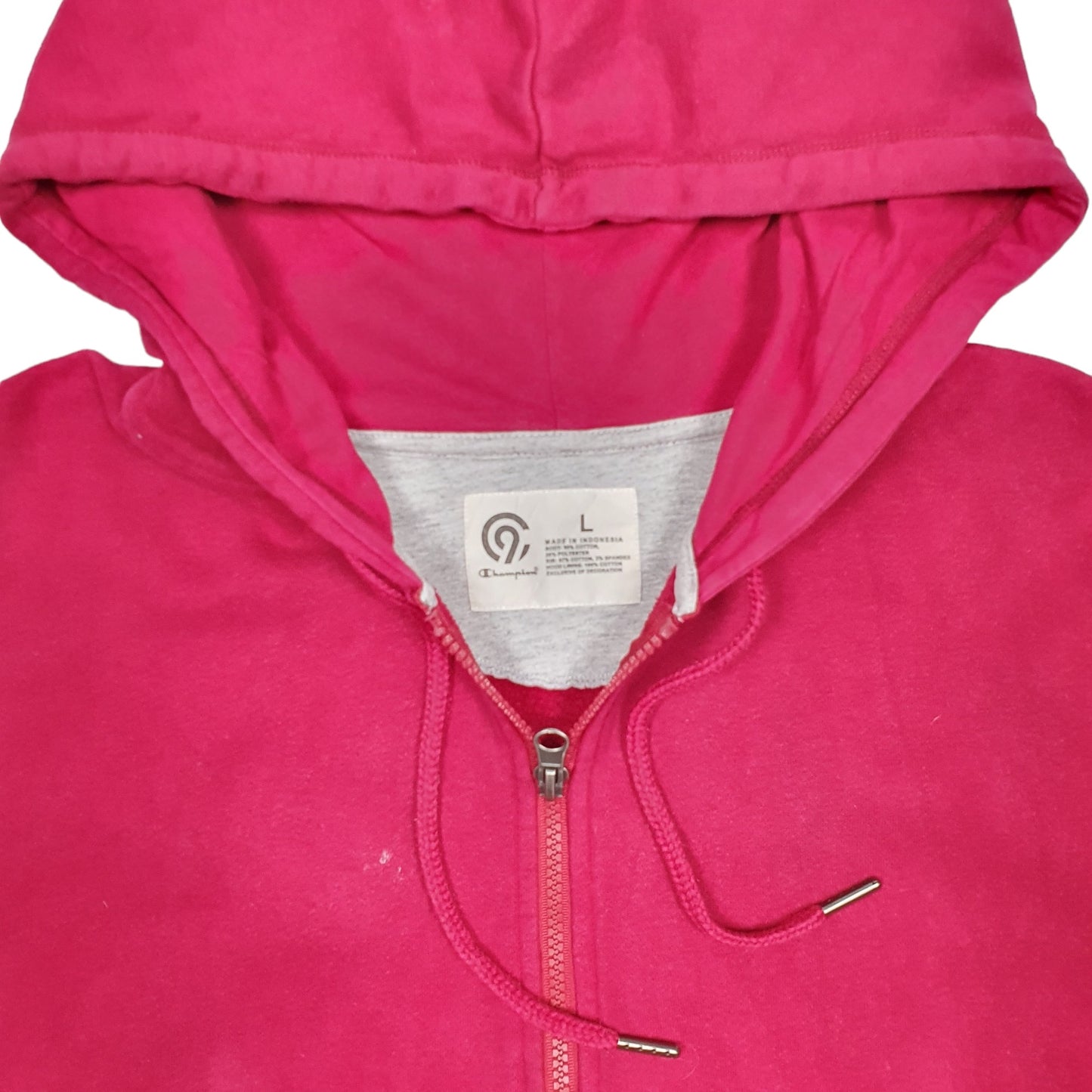 Mens Burgandy Champion  Full Zip Jumper