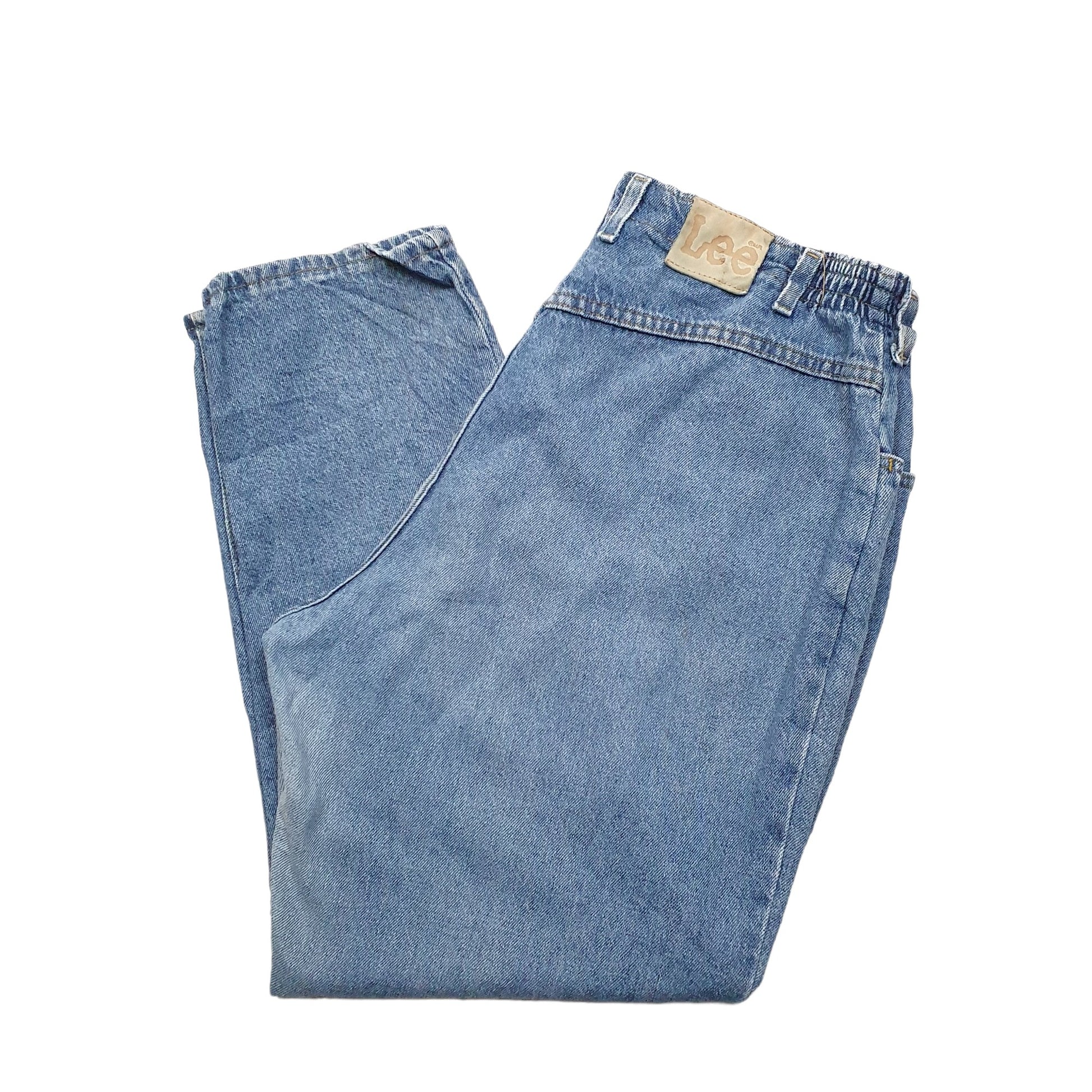 Lee Regular Tapered Fit Jeans UK16 Blue