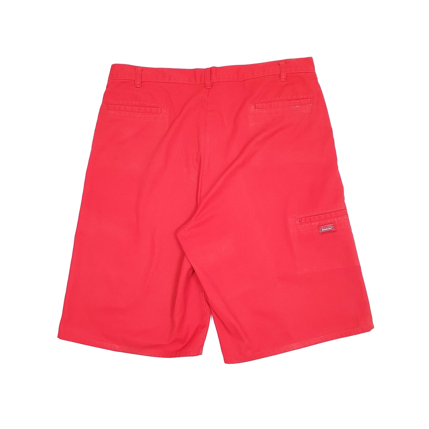 Dickies Red Cargo Workwear Shorts W40 Red