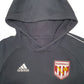 Mens Black Adidas Scarsdale Youth Soccer Football Hoodie Jumper