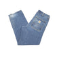 Carhartt Casual Straight Fit WIP Relaxed Jeans W33 L31 Blue