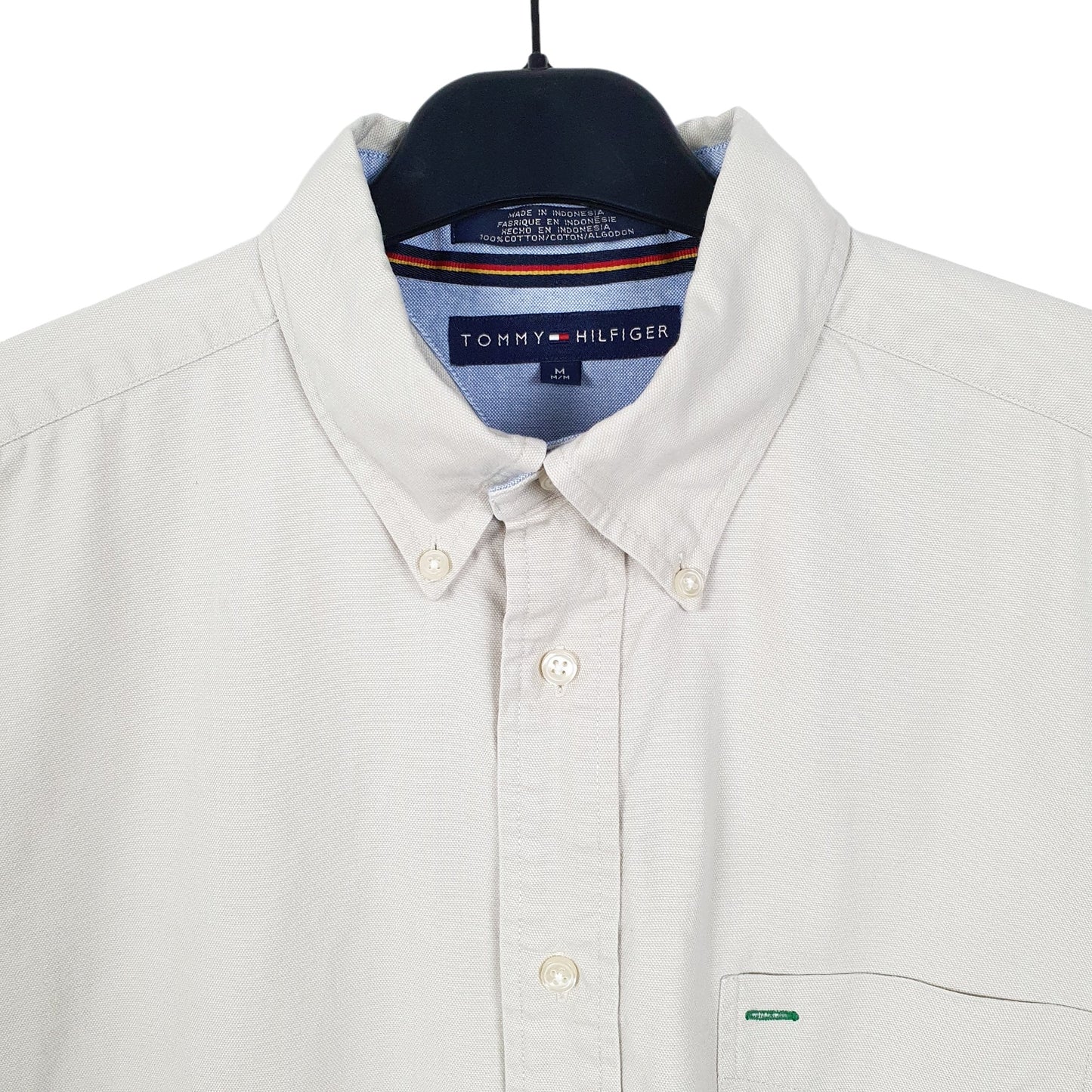 Tommy Hilfiger Long Sleeve Regular Fit Shirt Beige