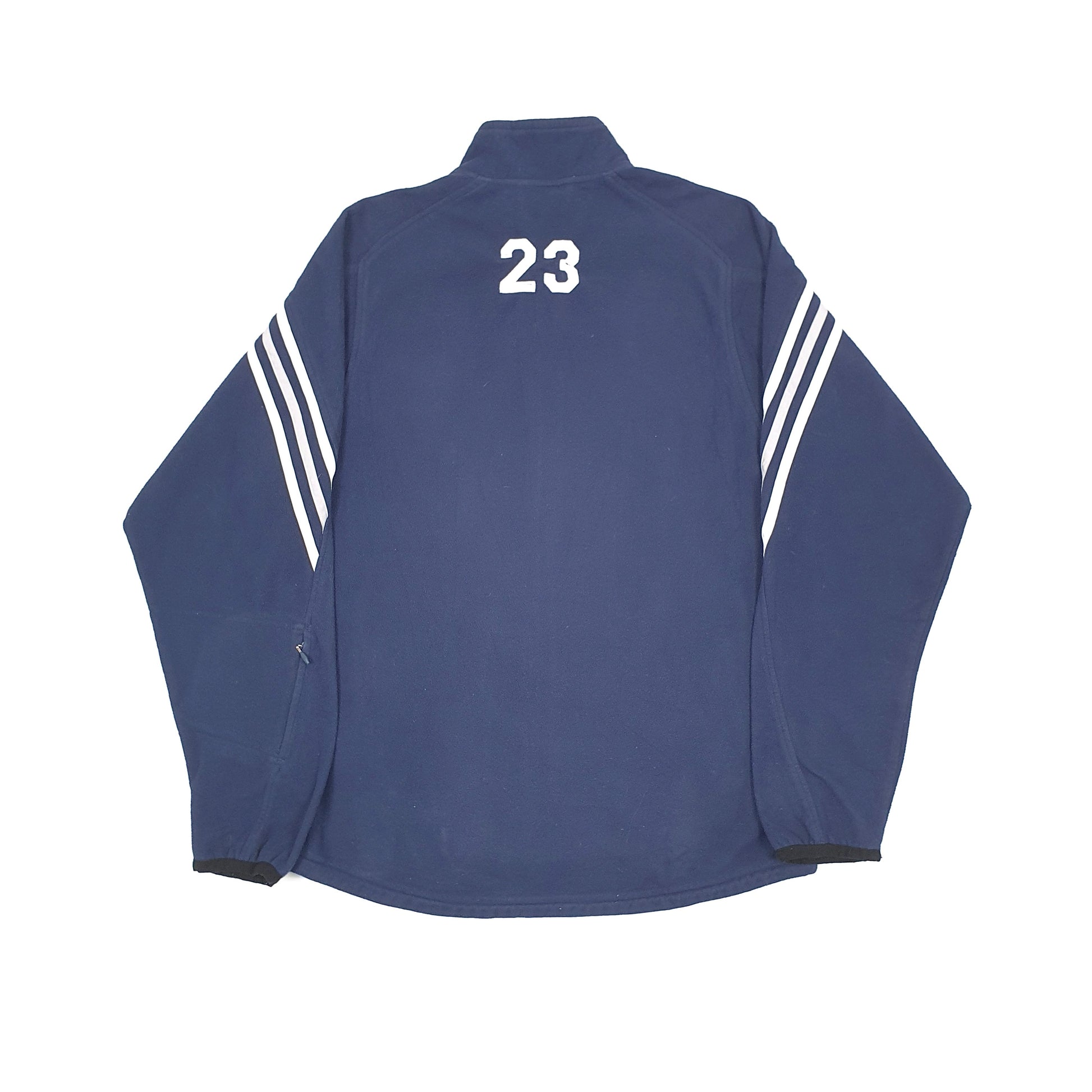 Adidas Womens Lacrosse Full Zip Fleece S Navy