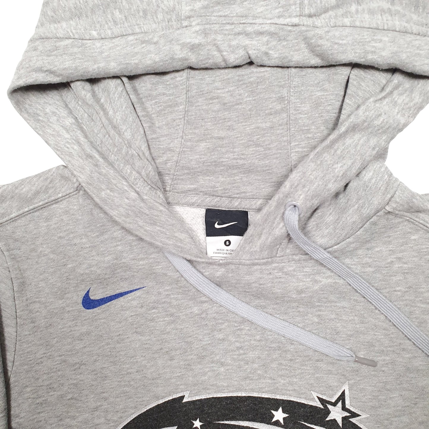 Mens Grey Nike Orlando Magic NBA Basketball Hoodie Jumper