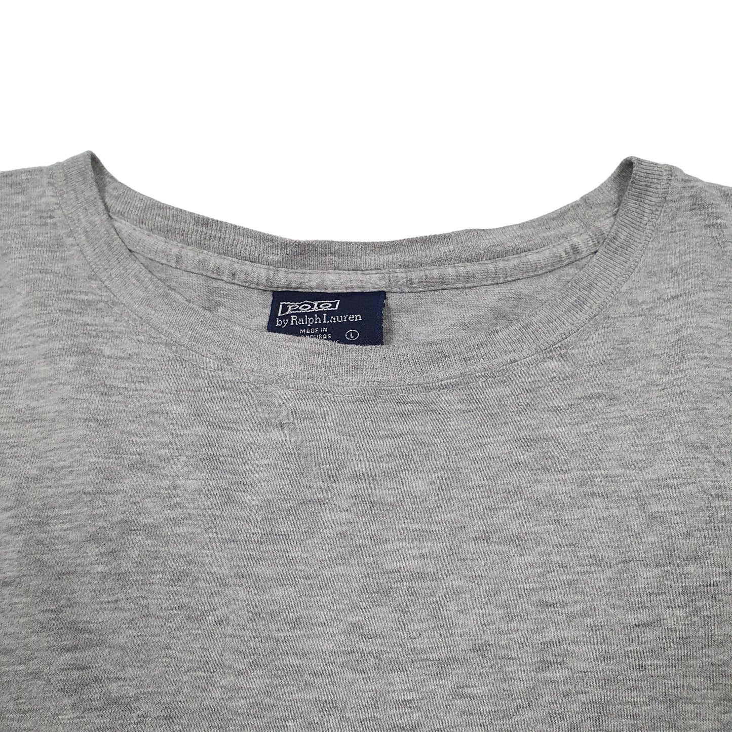 Mens Grey Polo Ralph Lauren  Long Sleeve T Shirt