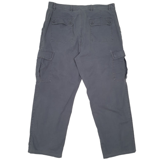 Mens Navy St John's Bay Combat Pants Cargo Trousers