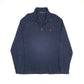 Navy Polo Ralph Lauren Quarter Zip Jumper