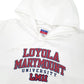 Mens White Champion USA Loyola Marymount University Hoodie Jumper
