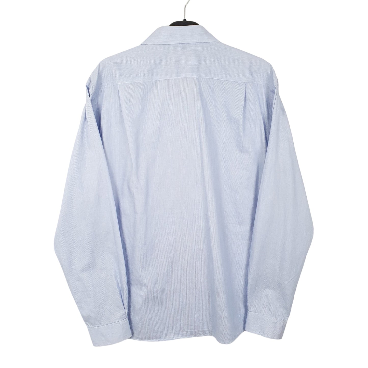 Tommy Hilfiger Long Sleeve Slim Fit Striped Shirt Blue