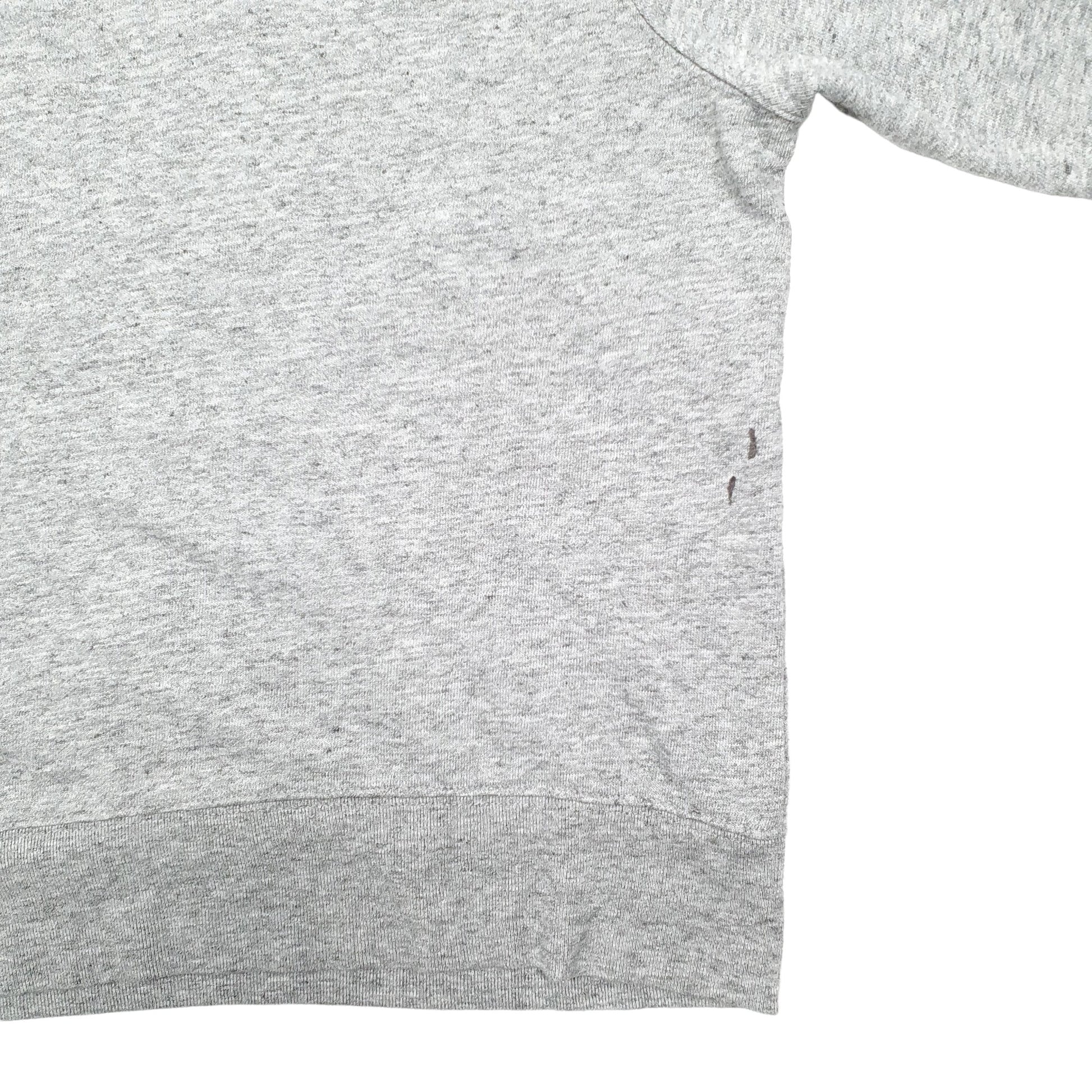 Womens Grey Levis Spellout Hoodie Jumper