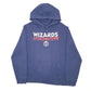 Mens Navy NBA Washington Wizards Basketball USA Hoodie Jumper