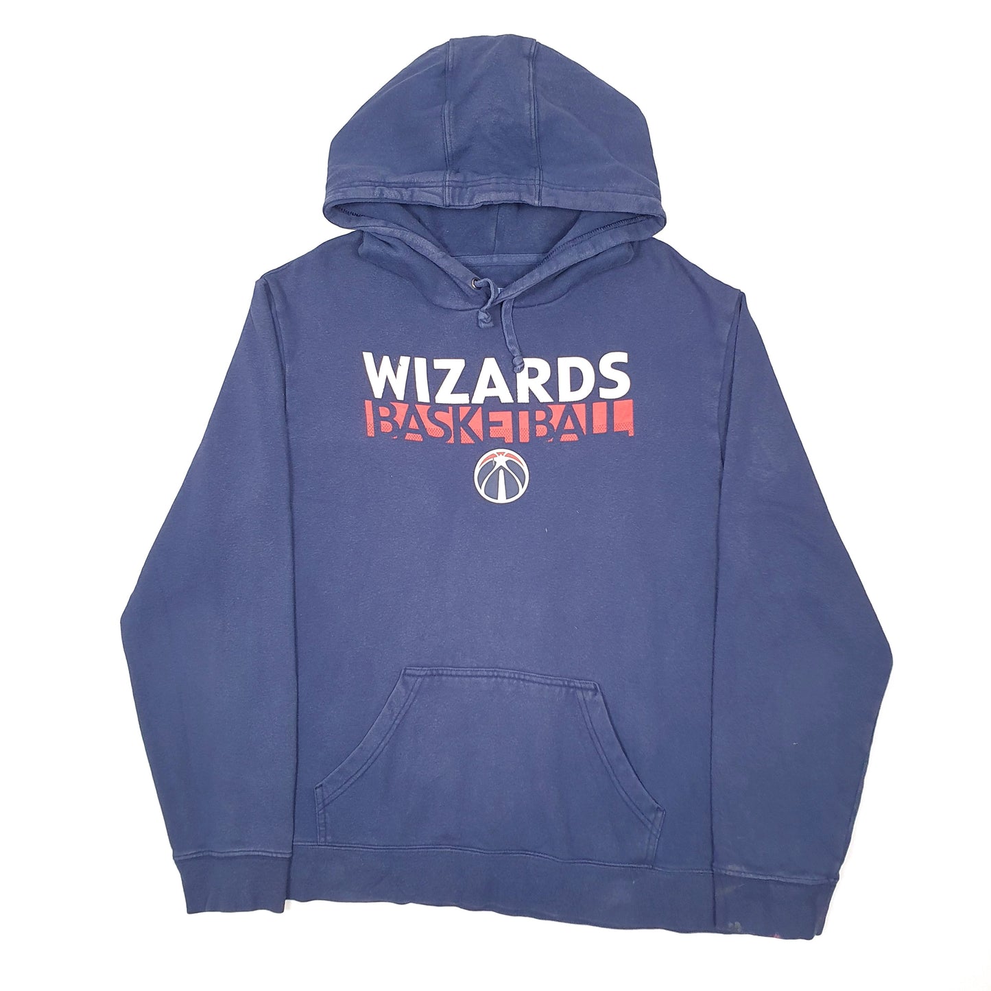 Mens Navy NBA Washington Wizards Basketball USA Hoodie Jumper