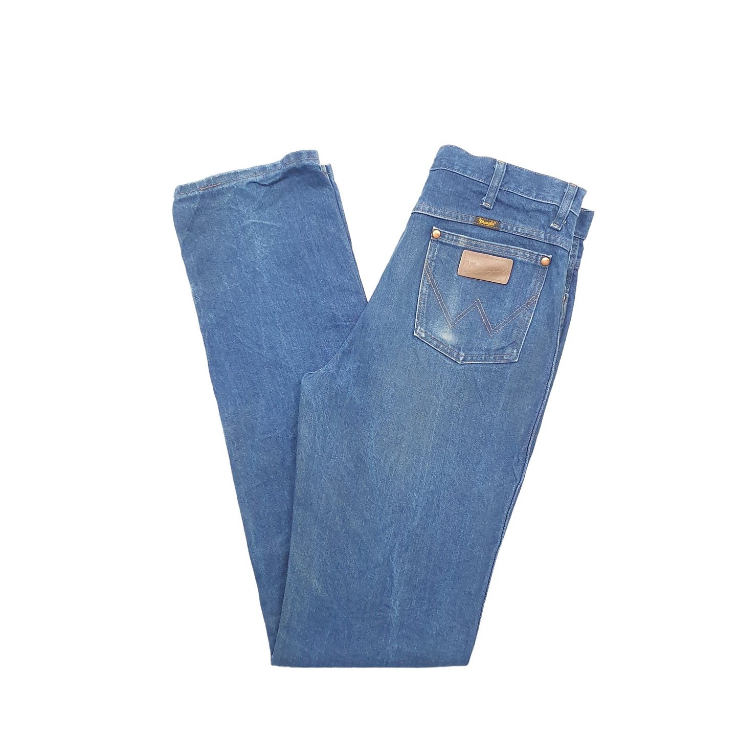 Wrangler Regular Straight Fit Jeans W34 L38 Blue